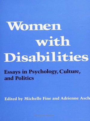 cover image of Women with Disabilities